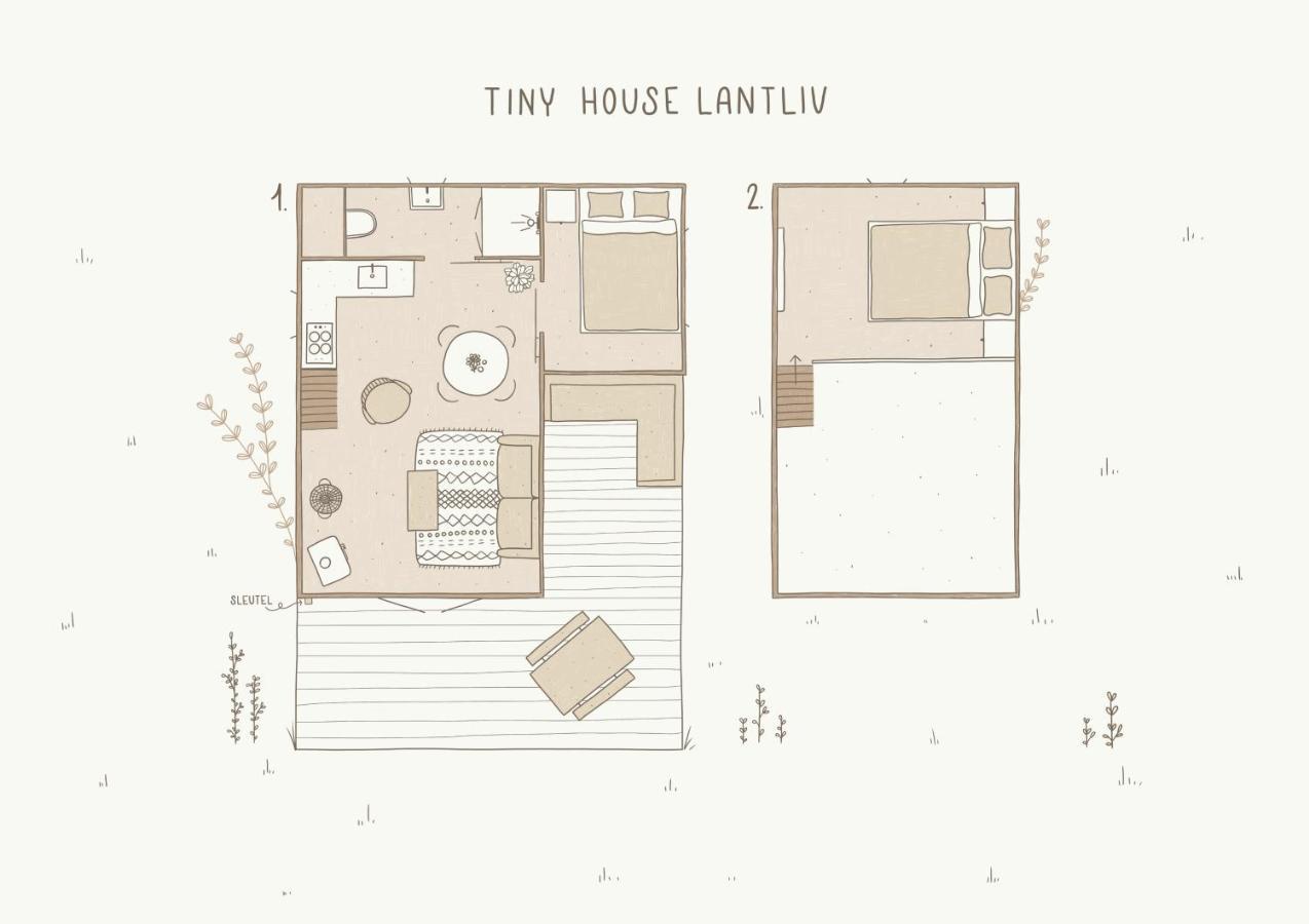Tiny House Lantliv Oostkapelle, Bij De Boer Villa Bagian luar foto