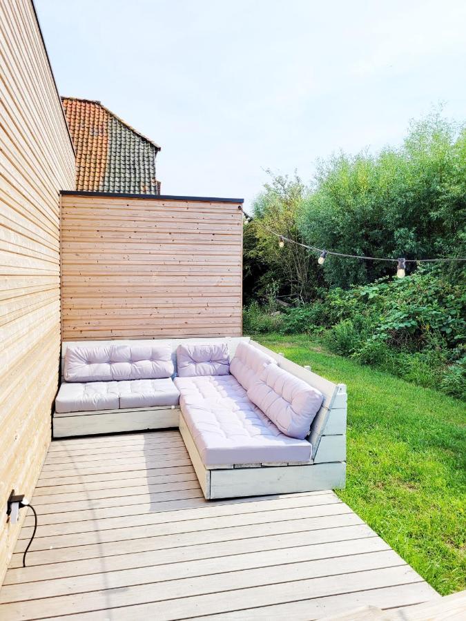 Tiny House Lantliv Oostkapelle, Bij De Boer Villa Bagian luar foto