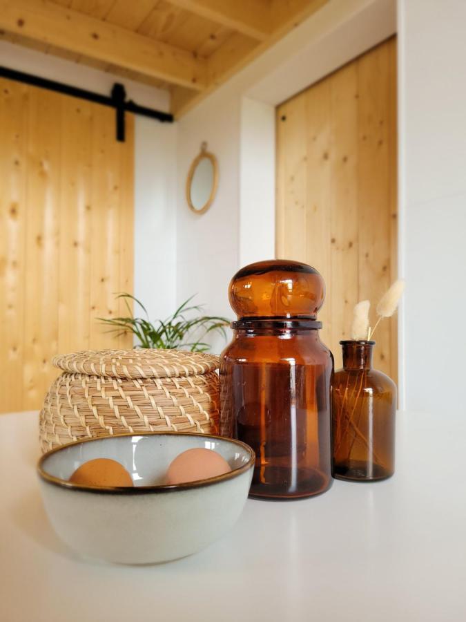 Tiny House Lantliv Oostkapelle, Bij De Boer Villa Bagian luar foto