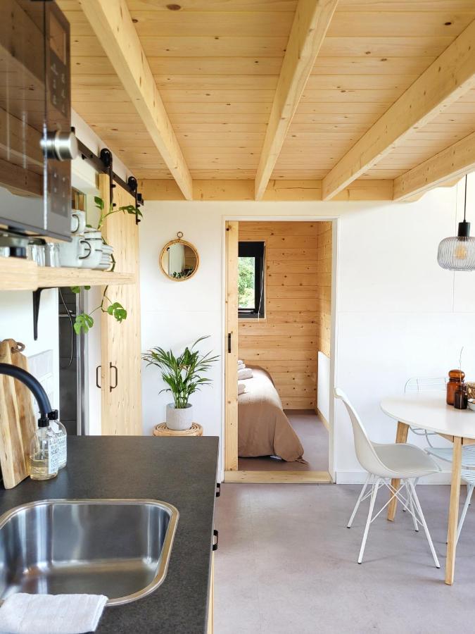 Tiny House Lantliv Oostkapelle, Bij De Boer Villa Bagian luar foto