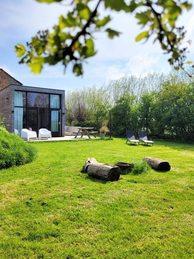 Tiny House Lantliv Oostkapelle, Bij De Boer Villa Bagian luar foto