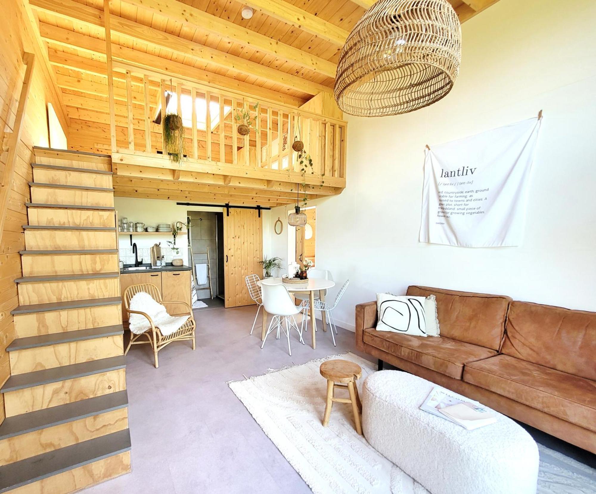 Tiny House Lantliv Oostkapelle, Bij De Boer Villa Bagian luar foto
